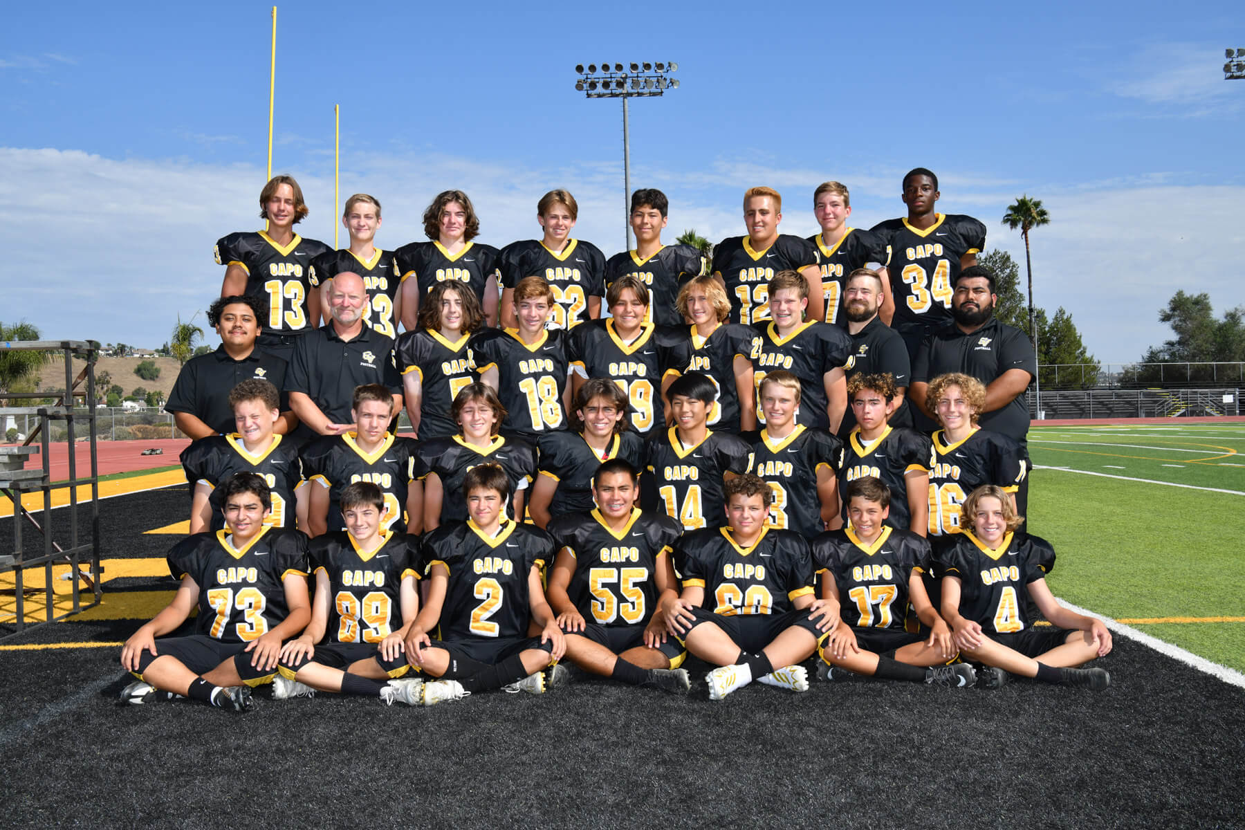 Freshman Roster - CAPO Football